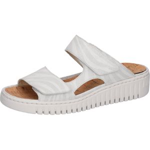 Waldläufer Pantolette "H-WILLOW", Sommerschuh, Hausschuh, Klettschuh in Komfortweite H (= sehr weit)