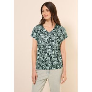 Cecil V-Shirt, im soften Baumwoll-Mix