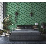 Marburg Fototapete "Tile", matt, moderne Tapete für Wohnzimmer Schlafzimmer Küche