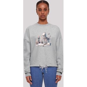 F4NT4STIC Sweatshirt "Skelett Liebesbrief Valentinstag", Premium Qualität