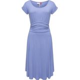 Ragwear Sommerkleid "Yvone Solid", leichtes Jersey-Kleid mit Taillengürtel