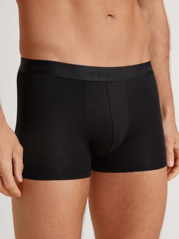 CALIDA Boxershorts "Evolution", mit Logoschriftzug und Softbund