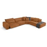 Egoitaliano Ecksofa "Beverly, extravangantes Designsofa mit erstklassigem Sitzkomfort", wahlweise mit elektrischer Relaxfunktion, Kopfteilverstellung