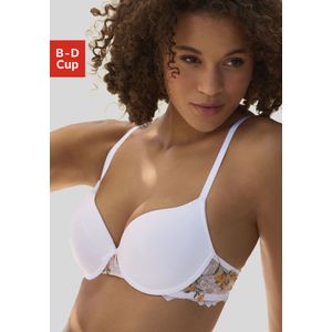 LASCANA Schalen-BH, mit entzückender Rückenpartie aus zarter Stickereispitze, sexy Dessous