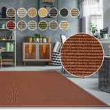 Dekowe Sisalteppich "Mara S2 mit Bordüre Spezial", rechteckig, 5 mm Höhe, 100% Sisal, auch als Läufer, Wohnzimmer