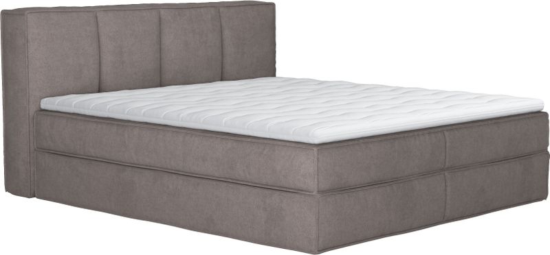 Home affaire Boxspringbett "Sacy", Boxbett inkl. Topper, 2 Matratzen, Härtegrade H2, H3 und H4 wählbar