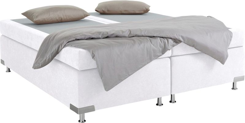 Westfalia Schlafkomfort Boxspringbett "Holland", ohne Kopfteil, frei im Raum stellbar