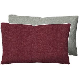 Biberna Kissenbezug "Hermal" (1 Stück), Wendekissenbezug, Made in Germany zertifiziert, geeignet im Winter
