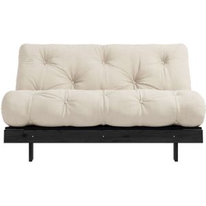 Karup Design Daybett "Roots Schlafsofa, Gästebett, Sofa inkl. Futonmatratze", Liegefläche 90/140/160 x200 cm, FSC zertifizierte Kiefer