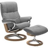 Stressless Relaxsessel "Mayfair", mit Signature Base, Größe S, M & L, Gestell Eiche