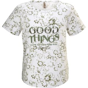 G.I.G.A. DX by killtec T-Shirt "GS 47 WMN TSHRT", Florales Damen T-Shirt, elastisch, hoher Baumwollanteil, bequem