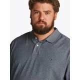 Tommy Hilfiger Big & Tall Poloshirt "BT-PIQUE MICROPRINT REG POLO-B", in Großen Größen, Logostickerei