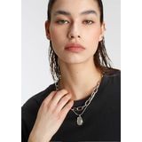 Tamaris Oversize-Shirt, Kurzarm, weiter Schnitt, Basic-Stil, Rundhalsausschnitt