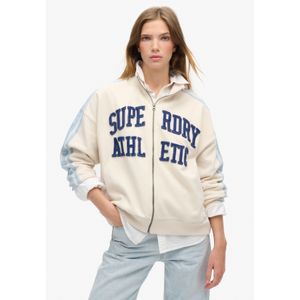 Superdry Sweatjacke "ATHLETIC APPLQ LOOSE ZIP TRACK"