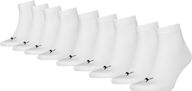 PUMA Kurzsocken "PUMA UNISEX QUARTER PLAIN 9P ECOM", (9er-Pack), mit verstärkter Zehenpartie