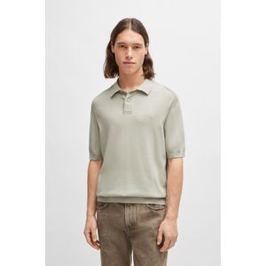 BOSS ORANGE Strickpullover "Asac P", mit Polokragen