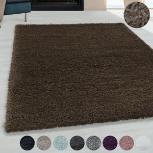 Ayyildiz Teppiche Hochflor-Teppich "FLUFFY 3500", rechteckig, 50 mm Höhe, Langflor, Shaggy, uni, robust, auch in rund erhältlich, Wohnzimmer