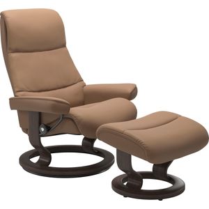 Stressless Relaxsessel "View", mit Classic Base, Größe M,Gestell Wenge