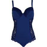 After Eden D-cup & up Body "MILA", mit floralen Spitzenakzenten