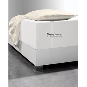 fleuresse Spannbettlaken "Comfort XL", Mako-Jersey, für Matratzen bis 40 cm Höhe, Bettlaken, Spannbetttuch