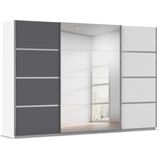 rauch Kleiderschrank "Schwebetürenschrank OTTO´s Choice Garderobe Schrank TOP ANGEBOT Avola", (in 3 verschiedenen Ausstattungen BASIC/CLASSIC/PREMIUM inkl. Spiegel), mit eleganten Zierleisten in Chrom, Schwarz oder Weiß MADE IN GERMANY