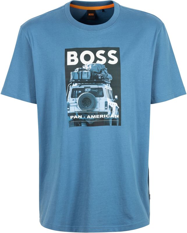 BOSS ORANGE T-Shirt "Shirt Te mextour", mit Print