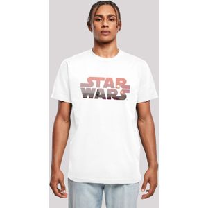 F4NT4STIC T-Shirt "Star Wars Tatooine Logo", Print