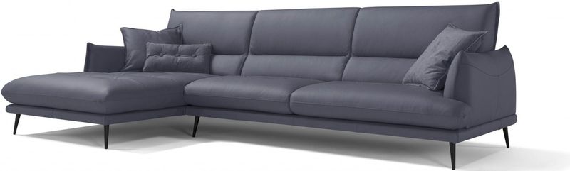 Egoitaliano Ecksofa "FUNNY, hochwertiges und aktuelles Design, bequeme Rückenlehne", hochwertiger Sitzkomfort, L-Form