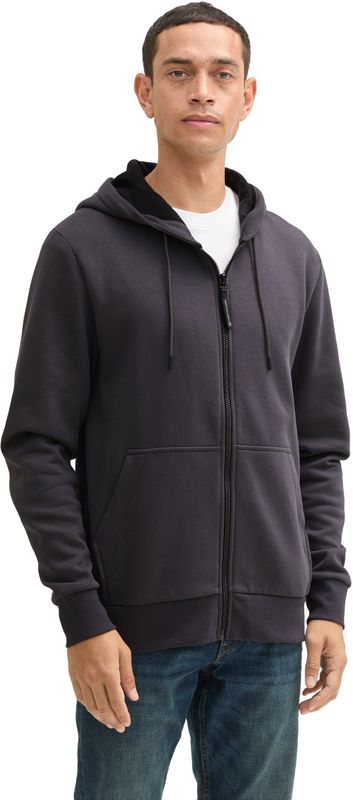 TOM TAILOR Kapuzensweatjacke, mit Kapuze