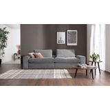 alina Big-Sofa "Sandy", mit losen Sitz und Rückenkissen, in modernem Cordstoff