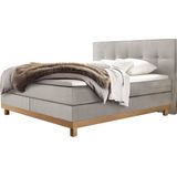 HASENA Boxspringbett "Bella", inkl. Topper, Massivholzrahmen aus Eiche
