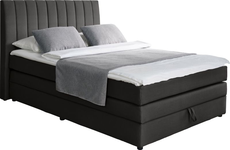 alina Boxspringbett "Marvin", inklusive Bettkasten und Topper, in diversen Ausführungen