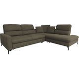 alina Ecksofa "Louis", Breite 286 cm, Rückenlehnenverstellung, wahlweise mit Bettfunktion