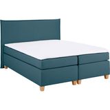 Home affaire Boxspringbett "Houssay", inkl. Topper, 5 Breiten, 2 Härtegraden auch in Überlänge 220 cm