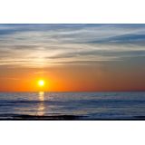 Papermoon Fototapete "Sonnenuntergang an der Ostsee"