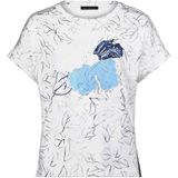 Betty Barclay Kurzarmshirt "Betty Barclay Sweatpullover mit Rundhalsausschnitt", (1 tlg.), Applikation