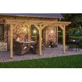 Skanholz Terrassendach "Siena", Leimholz
