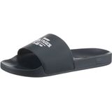 Tommy Hilfiger Pantolette "EMBROID HILFIGER 85 POOL SLIDE", Sommerschuh, Schlappen, Badeschuh mit Logostickerei
