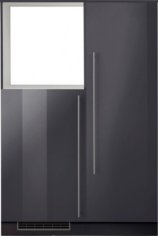 wiho Küchen Küche "Chicago", Back-/Kühlmodul, wahlweise mit E-Geräten, Breite 110 cm