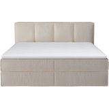 Home affaire Boxspringbett "Sacy", Boxbett inkl. Topper, 2 Matratzen, Härtegrade H2, H3 und H4 wählbar