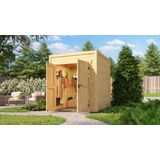 weka Gartenhaus "Batu/Fynn 1", 28 mm starke Blockbohlen