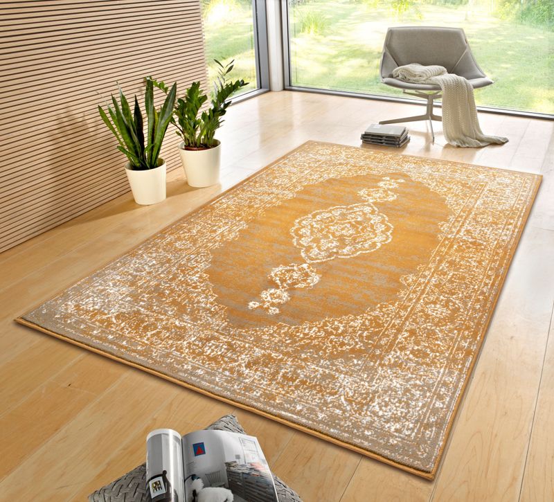 HANSE Home Teppich "Meridional", rechteckig, 9 mm Höhe, Orientalisch, Orient, Kurzflor, Wohnzimmer, Schlafzimmer, Vintage