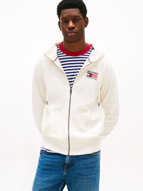 Tommy Hilfiger Kapuzensweatjacke "AMERICANA ZIP THROUGH HOODY"
