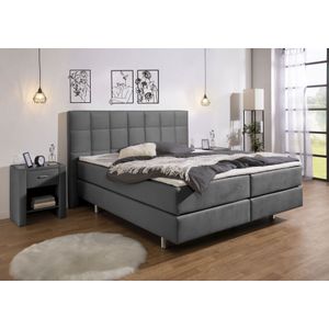 INOSIGN Boxspringbett "Loomis", inkl. Topper, wahlweise in H2, H3 oder H4 erhältlich