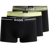 BOSS Trunk "Trunk 3P Bold", (Packung, 3 St.), mit kontrastfarbenen Logoschriftzug