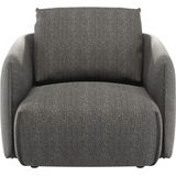 Guido Maria Kretschmer Home&Living Sessel "Shawn, Loungesessel, Designsessel mit elegant geschwungen Armlehnen", organische Form, bequem, mit hochwertigem Bezug