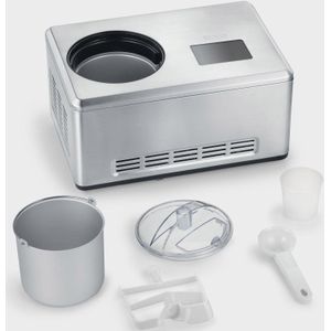 Severin Eismaschine "EZ 7405", 2 l, 180 W, 2l Kapazität, Aktivkühlung durch Kompressor, schnelle Zubereitung