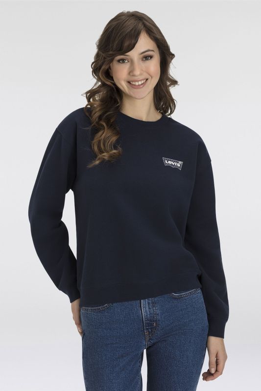 Levis Sweatshirt "GR EVERYDAY CREW BLUES", mit Logoprint