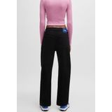 HUGO Blue Straight-Jeans "Elyah", Straight Fit Jeans mit hoher Leibhöhe, Tall Länge 36
