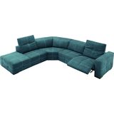 Egoitaliano Ecksofa "Sauvanne", wahlweise mit elektrischer Relaxfunktion, Kopfteilverstellung